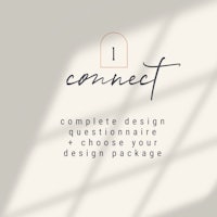 connect complete design questionnaire - choose your design package