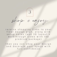 a banner with the words shop + enjoy